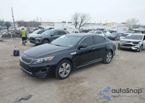 2016 Kia Optima Hybrid Ex z USA, uszkodzony, nr VIN KNAGN4AD0G5093914